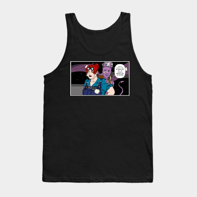 Lucy/Bella "Dynamic Duo" tee Tank Top by DrewEdwards